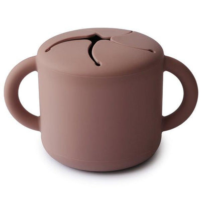 Mushie Snack Cup (Cloudy Mauve)