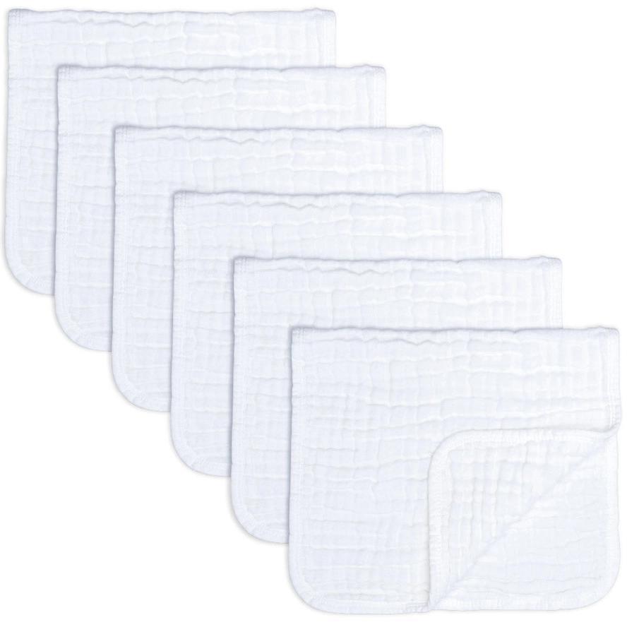 Comfy Cubs Muslin Burp Cloths - Pack Of 10 - Luna Baby Store Miami