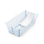 Stokke Flexi Bath X-Large Bundle - Ocean Blue on Luna Baby Store Miami