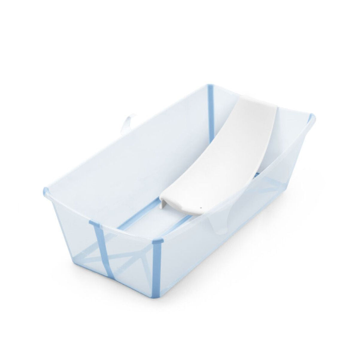 Stokke Flexi Bath X-Large Bundle - Ocean Blue on Luna Baby Store Miami