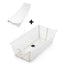 Stokke Flexi Bath X-Large Bundle - Sandy Beige on Luna Baby Store Miami