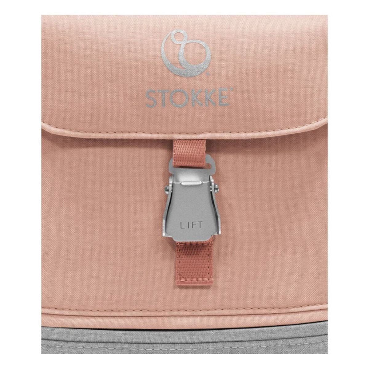 Stokke JetKids BackPack - Coral Pink on Luna Baby Store Miami