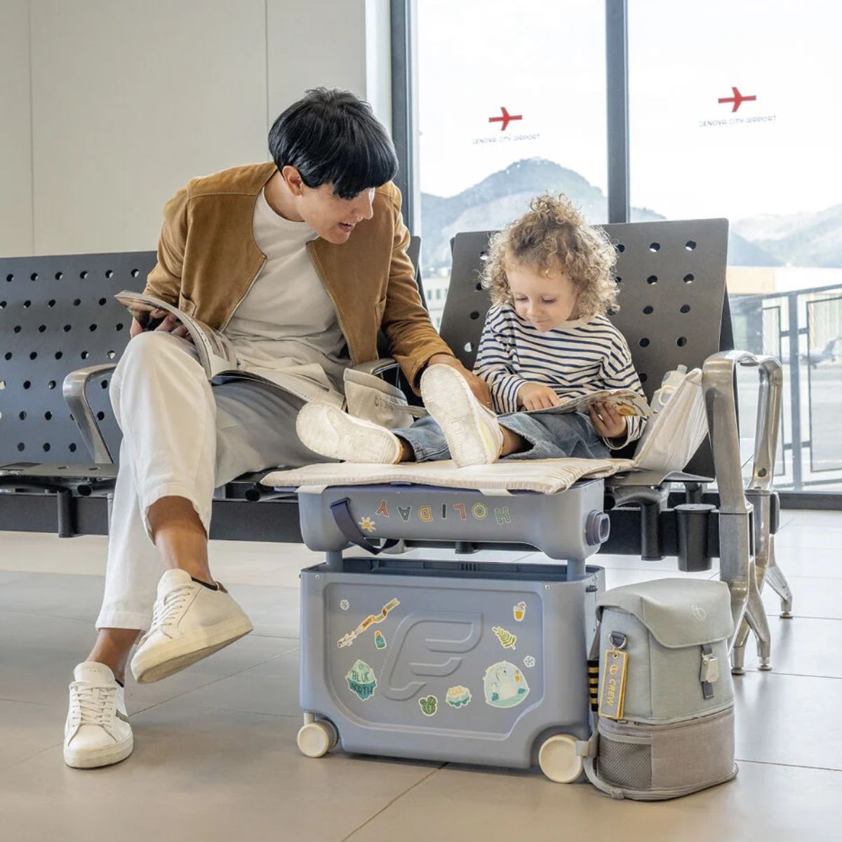 Stokke JetKids BackPack - Sea Green on Luna Baby Store Miami