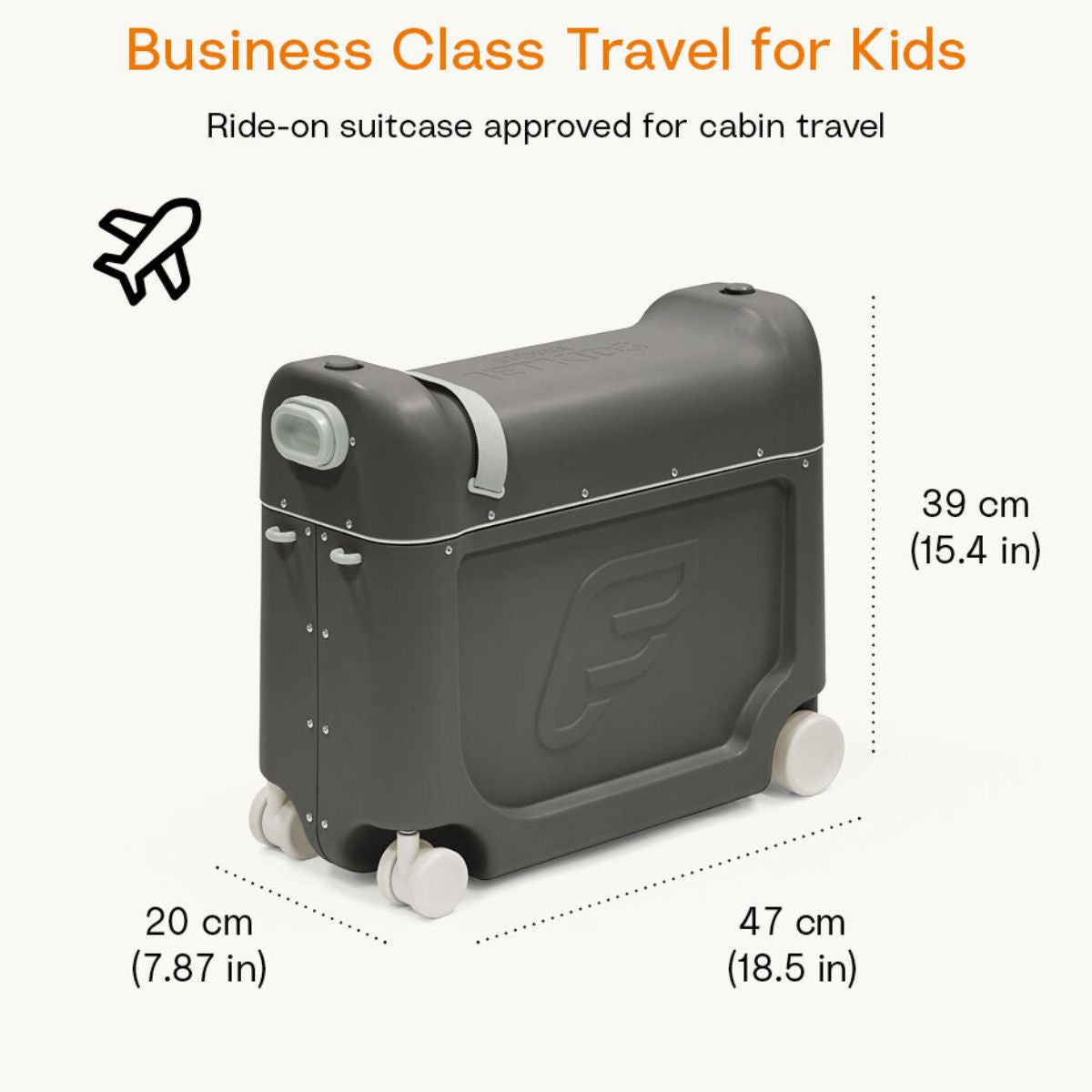 Stokke JetKids BedBox - Midnight Grey on Luna Baby Store Miami