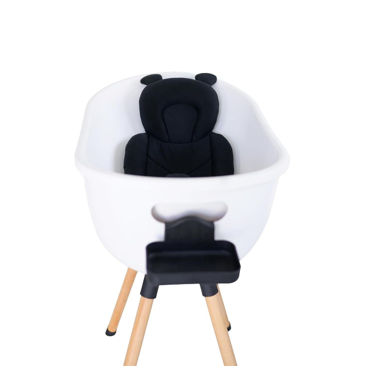 Babu Bath Babu Pillow - Midnight Black on Luna Baby Store Miami
