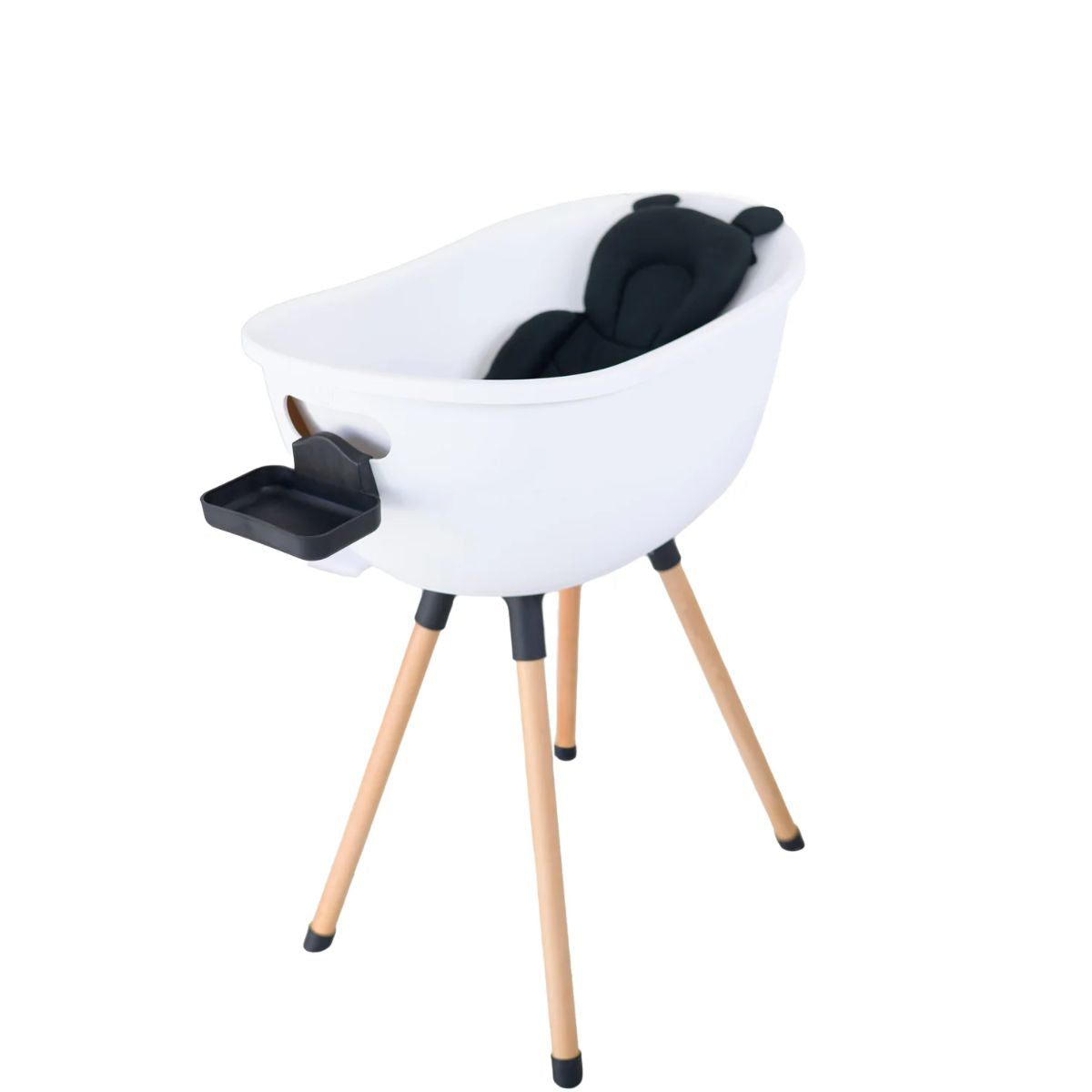 Babu Bath Babu Pillow - Midnight Black on Luna Baby Store Miami