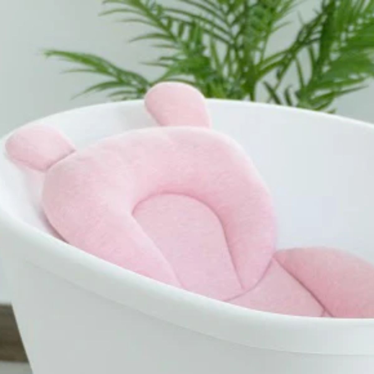 Babu Bath Babu Pillow - Petal Pink on Luna Baby Store Miami