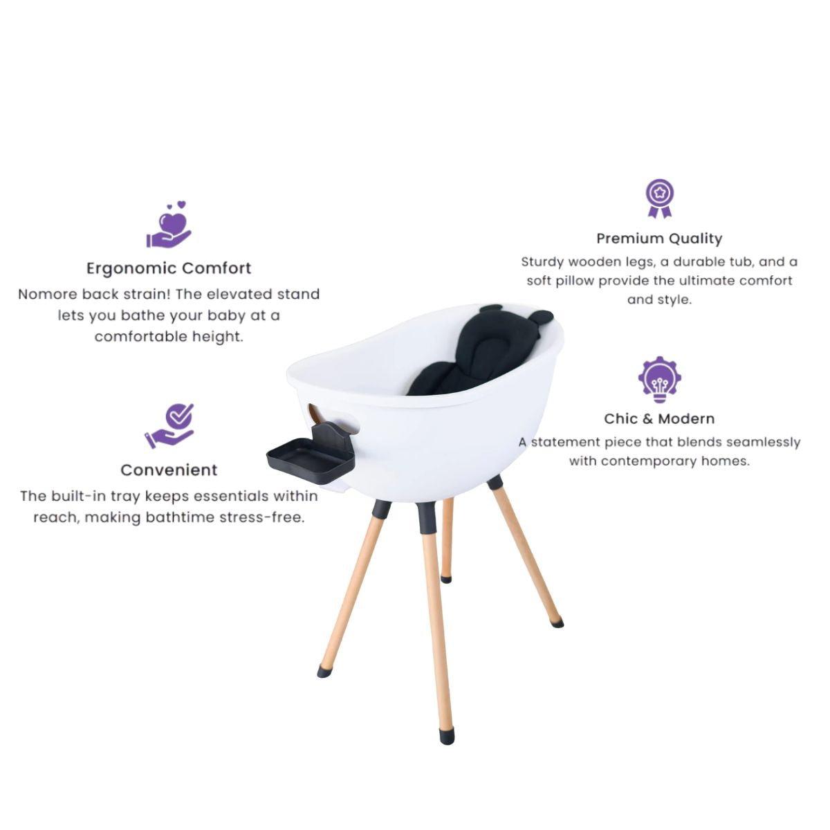 Babu Bath Standard Bundle on Luna Baby Store Miami