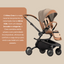 Mima® creo stroller Mocha Cream