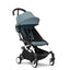 Stokke YOYO³ Stroller - Aqua On White - Luna Baby Store Miami