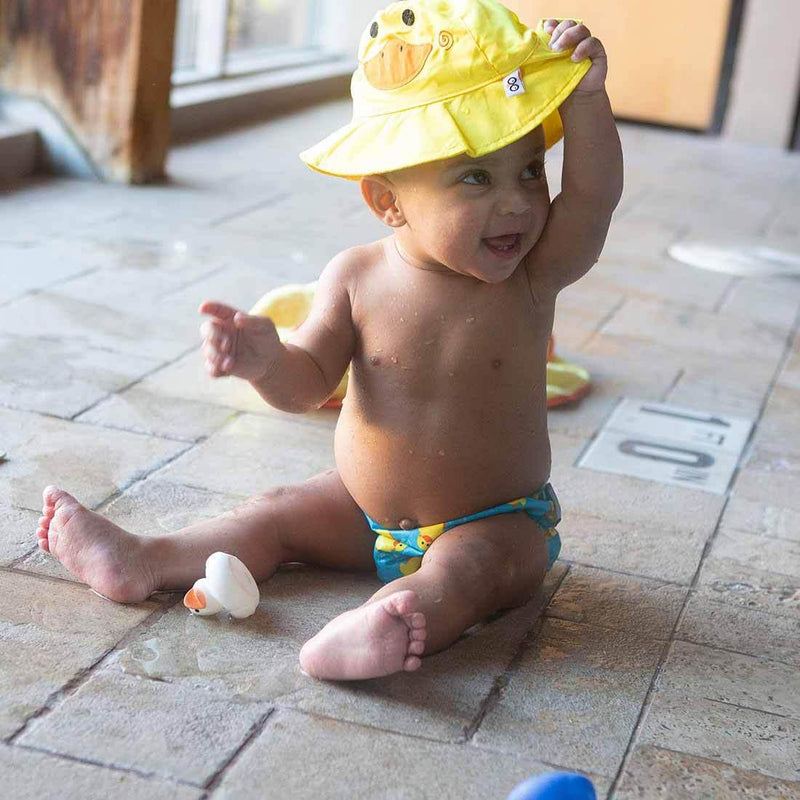 Zoocchini UPF50+ Baby Swim Diaper & Sun Hat Set - Luna Baby Modern Store