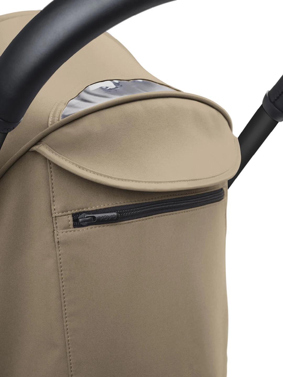 Stokke YOYO³ Stroller - Toffee On Black on Luna Baby Store Miami