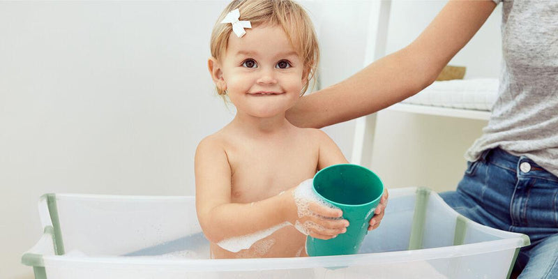 Stokke Flexi Bath Bundle - White Yellow