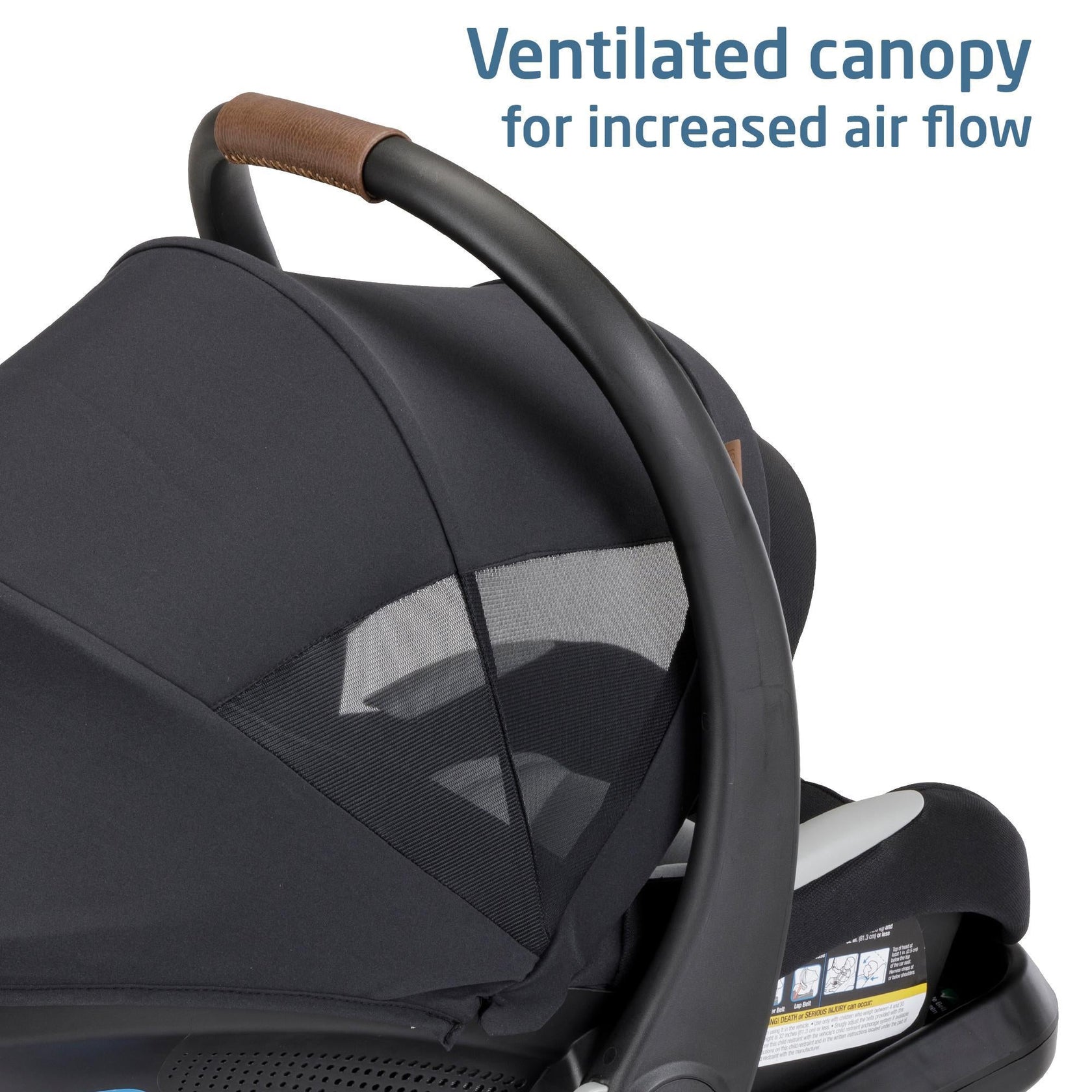 Maxi Cosi Mico Luxe+ Infant Car Seat - Essential Black - Comfort Focused Premium Features
