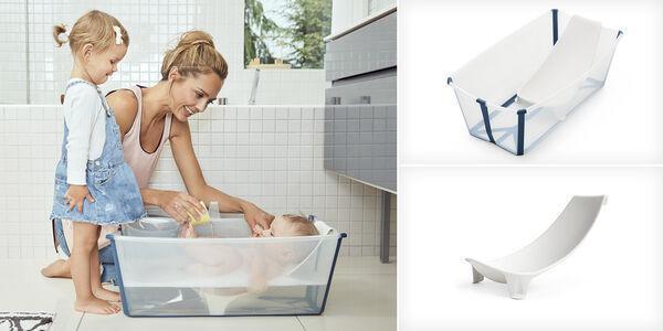 Stokke Flexi Bath Bundle - White Aqua