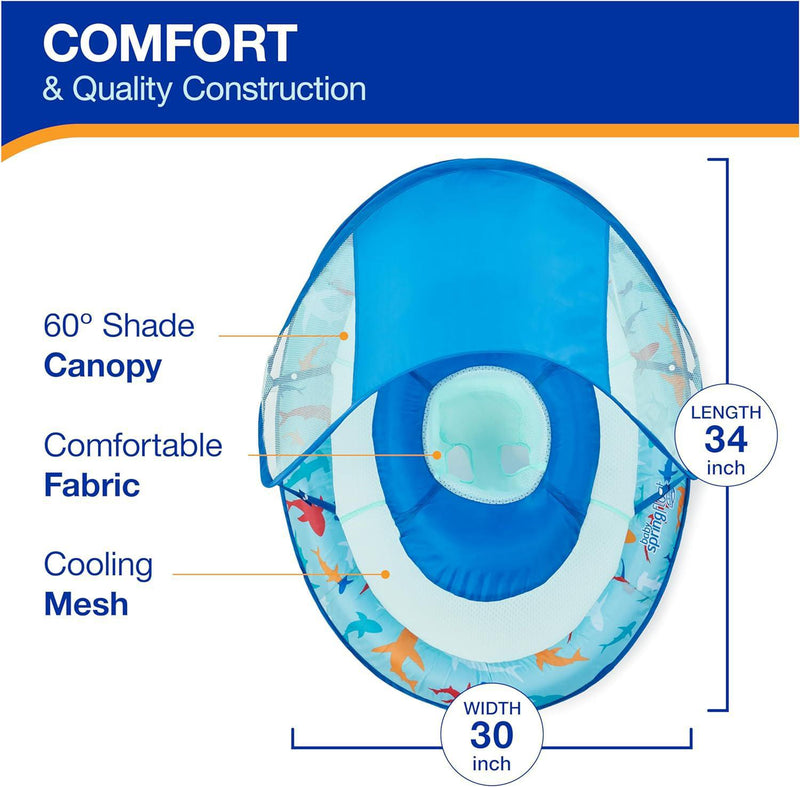 Baby Spring Float Sun Canopy - Shark