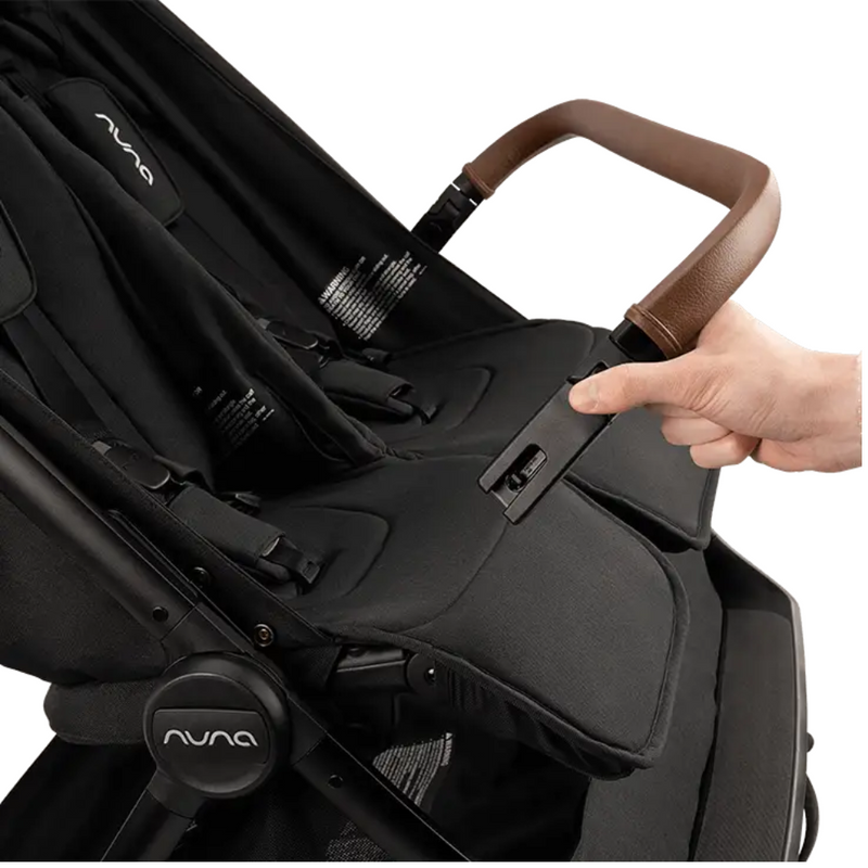 Nuna Trvl Dubl Stroller - Caviar