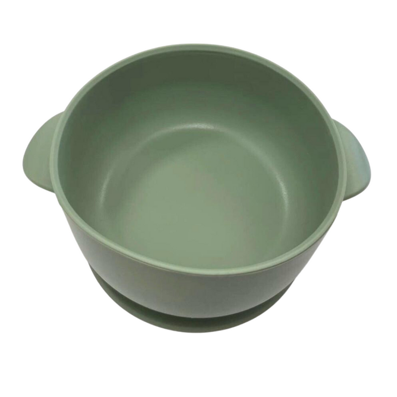 Baby Bowl With Suction - Green