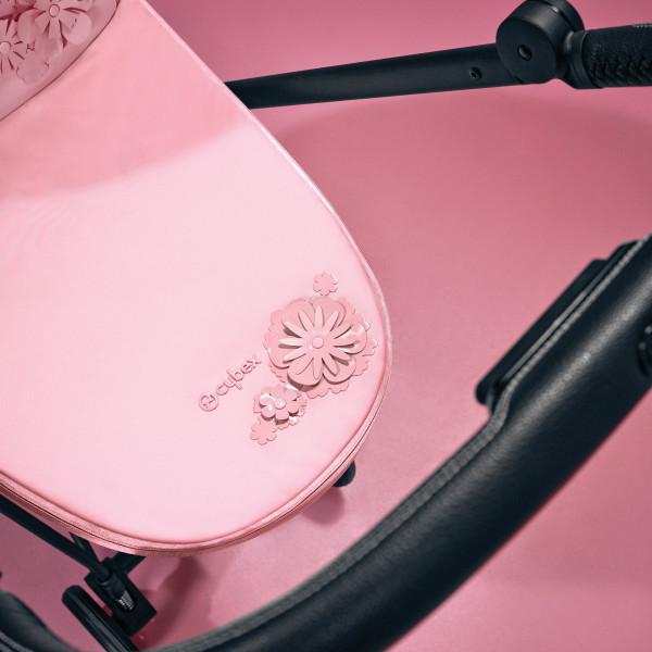 cybex stroller with flowers Cybex Priam 4/E-Priam 2 Lux Carry Cot