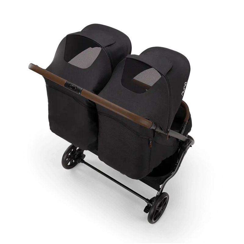 Trvl Dubl Stroller - Caviar