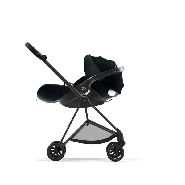 Cybex Mios 3 Stroller - Matte Black/Black Frame and Soho Grey Seat Pack on Luna Baby Store Miami