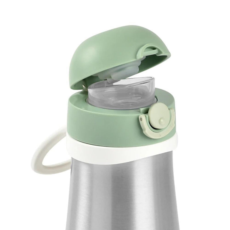 Beaba Stainless Steel Kids Water Bottle - Sage