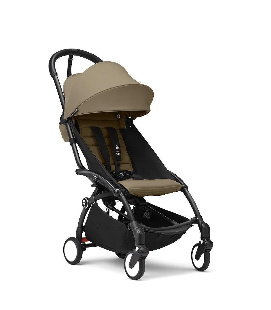 Stokke YOYO³ Stroller - Toffee On Black - Luna Baby Store Miami