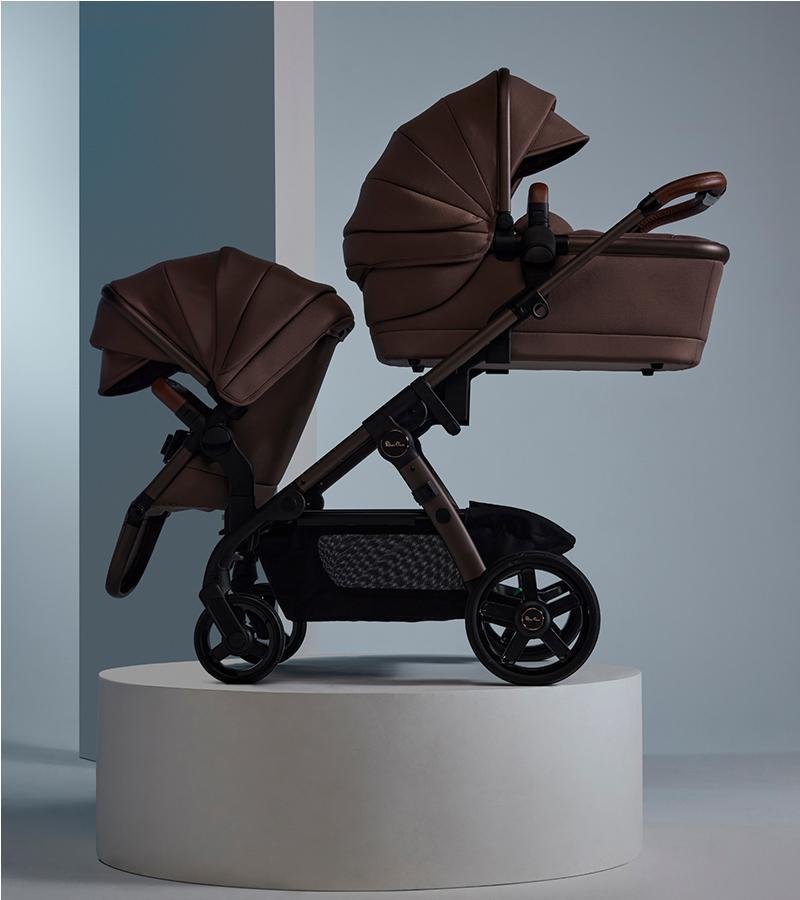 Silver Cross Wave 3 Stroller - Caramel