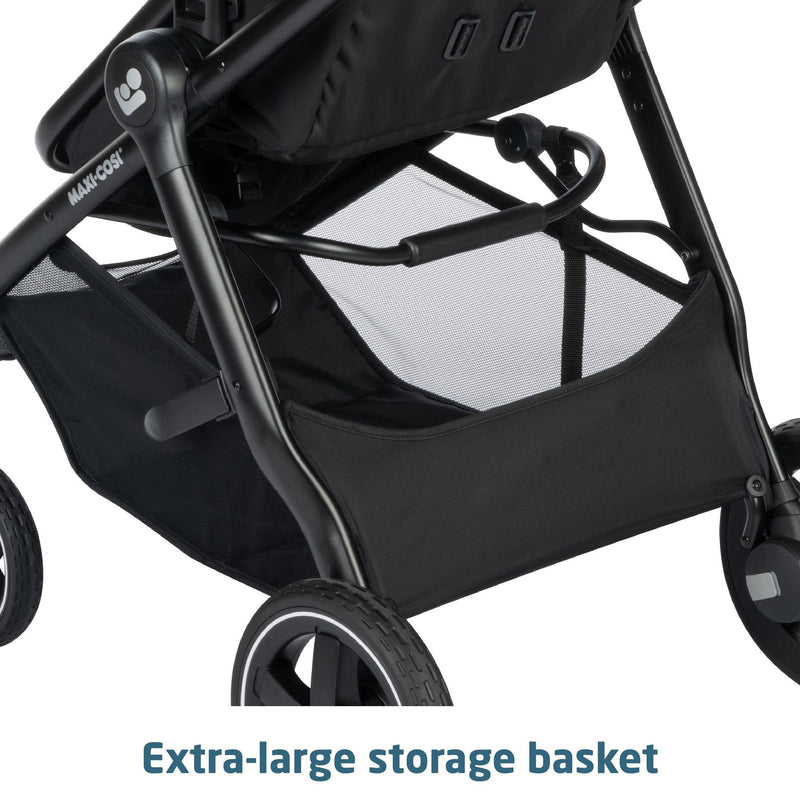 Maxi Cosi Zelia™² Luxe 5-in-1 Modular Travel System - New Hope Black