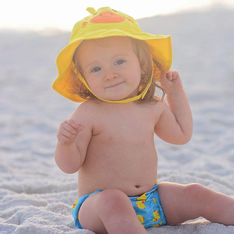 Zoocchini UPF50+ Baby Swim Diaper & Sun Hat Set - Luna Baby Modern Store