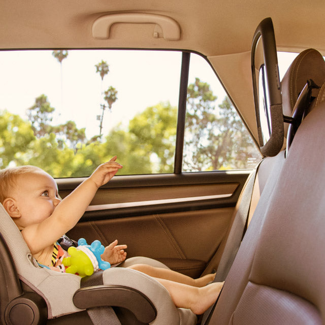 360° Baby In‑Sight Pivot Car Mirror