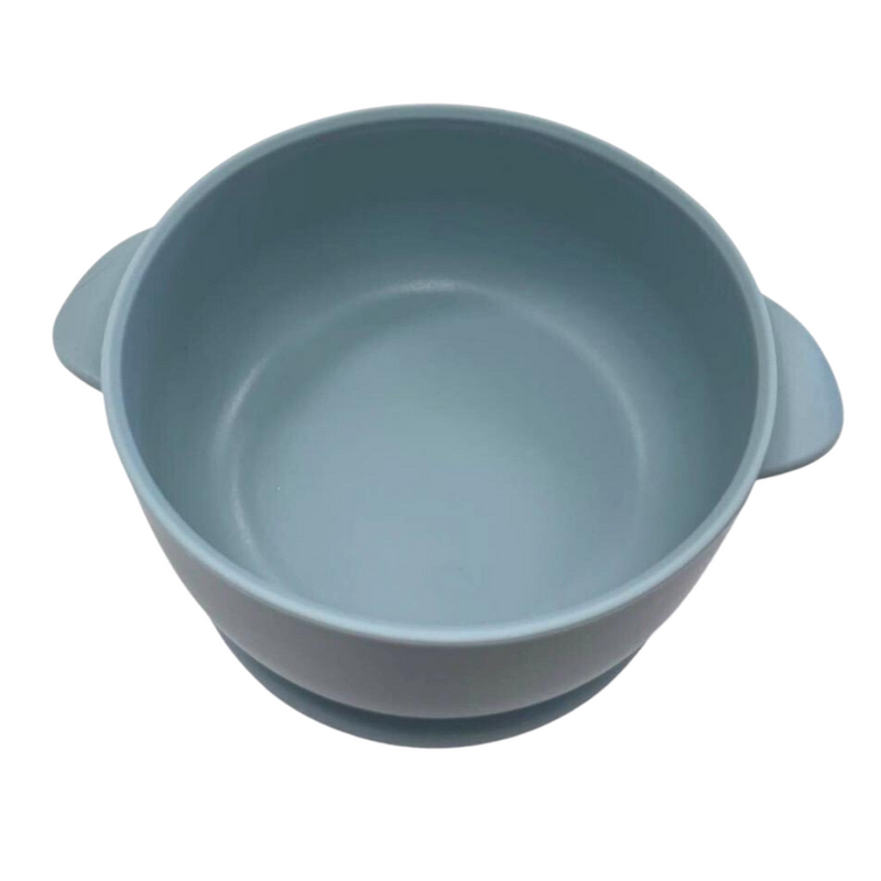 Baby Bowl With Suction - Blue