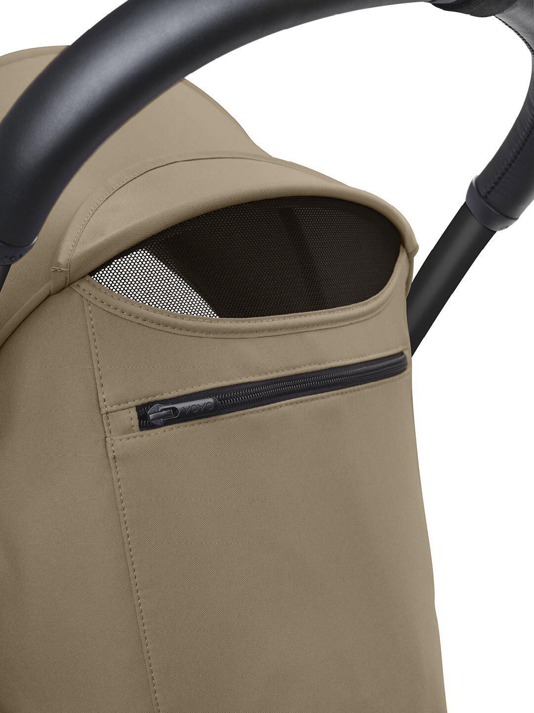 Stokke YOYO³ Stroller - Toffee On Black on Luna Baby Store Miami