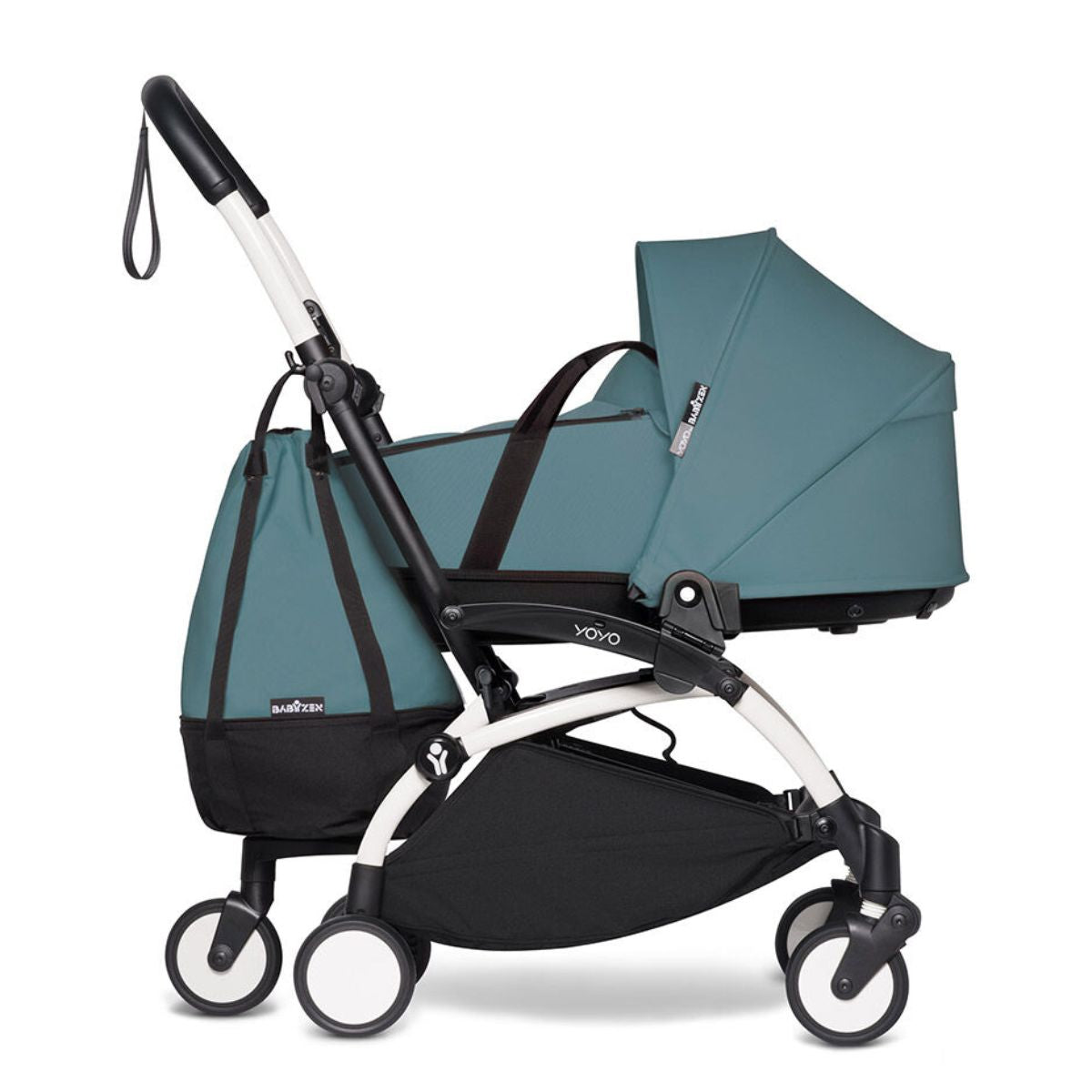 Babyzen Yoyo2 and Yoyo+ Rolling Bag - Aqua - Designed for Every YOYO Configuration