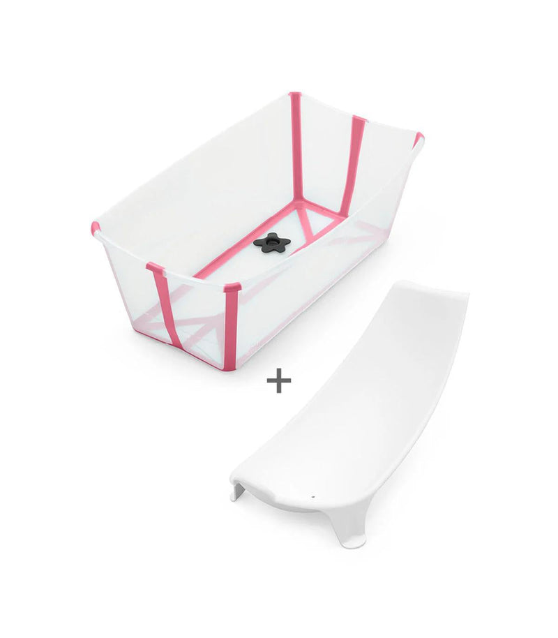 Stokke Flexi Bath Bundle - Transparent Pink