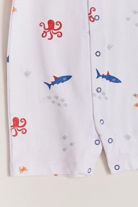 Babycottons Ocean Tim One Piece