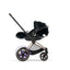 Cybex E-Priam 2 Stroller - Rose Gold/Brown Frame and Autumn Gold Seat Pack