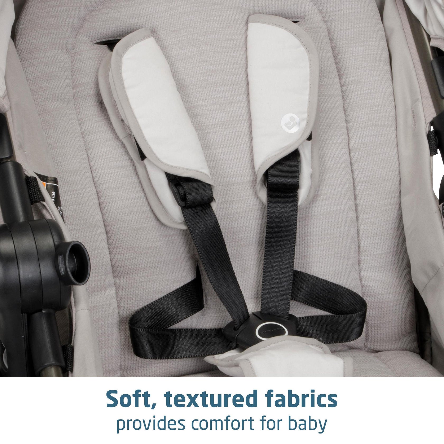 Maxi-Cosi Zelia Luxe 5-in-1 Modular Travel System - New Hope Tan - Cooling and Breathable Features