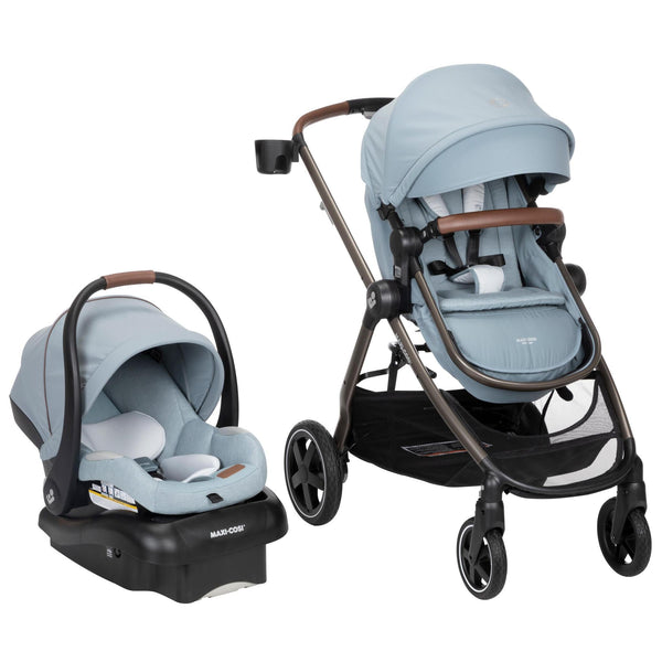 Maxi Cosi Zelia™² Luxe 5-in-1 Modular Travel System - New Hope Grey