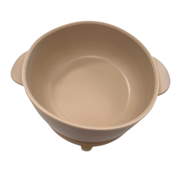 Baby Bowl With Suction - Beige
