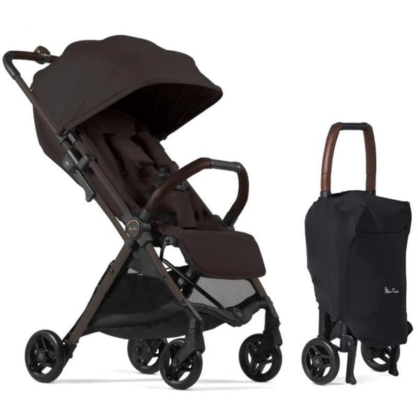 Silver Cross Jet 5 Compact Stroller - Ganache