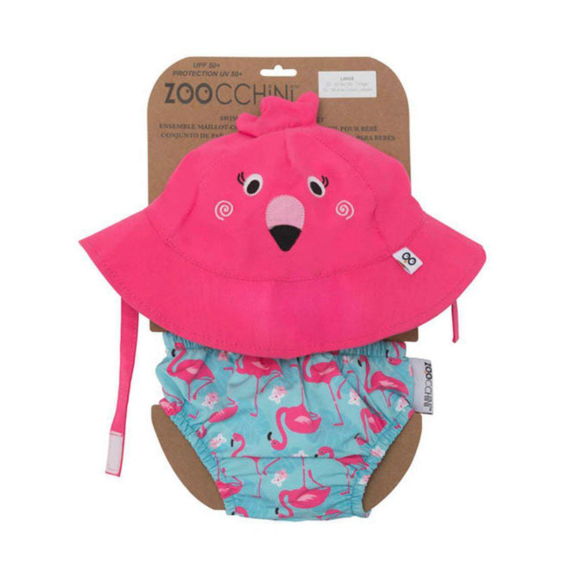 Zoocchini UPF50+ Baby Swim Diaper & Sun Hat Set - Luna Baby Modern Store