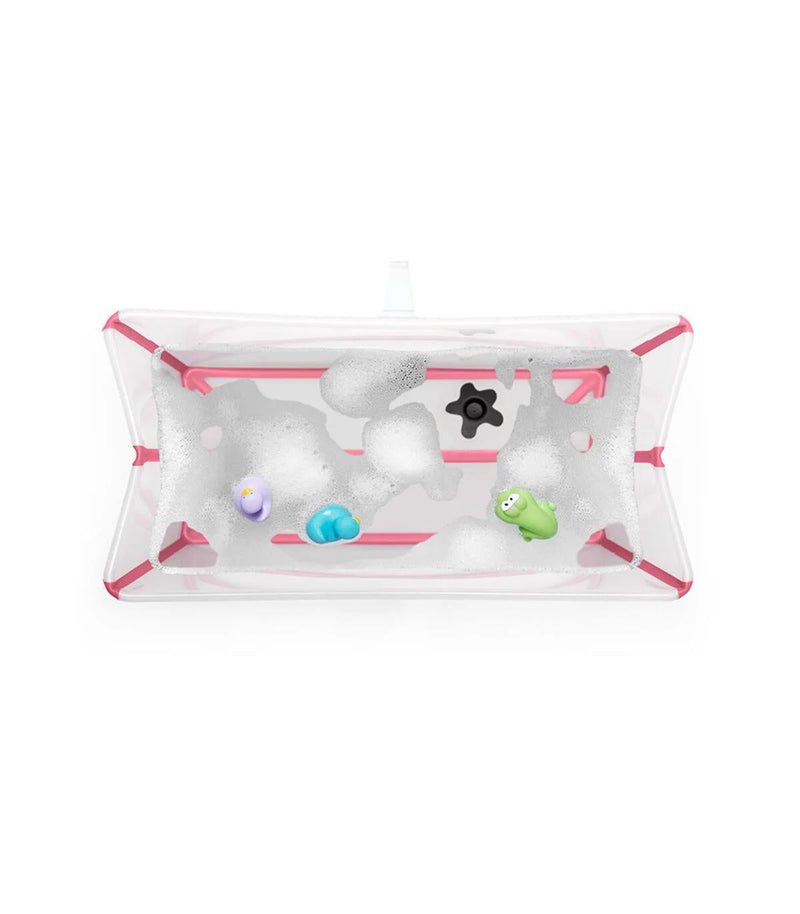 Stokke Flexi Bath Bundle - Transparent Pink