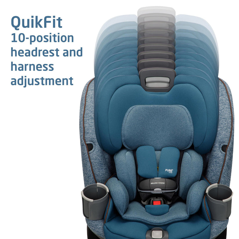 Maxi Cosi Emme 360 Rotating All-in-One Car Seat - Pacific Wonder - Luna Baby Store Miami