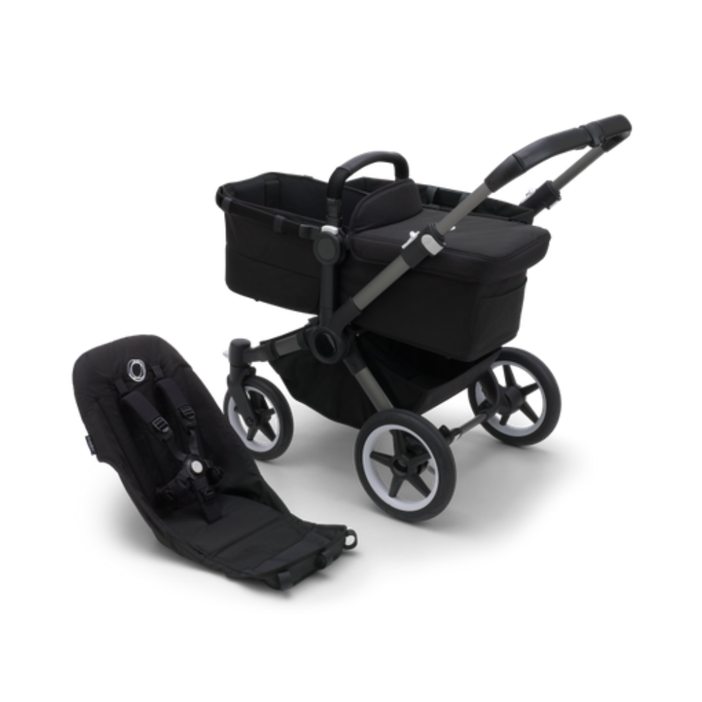 Bugaboo Donkey 5 base Graphite / Midnight Black - Luna Baby Store Miami