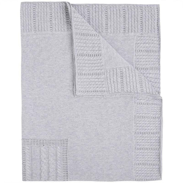 Mayoral Knit Baby Blanket - Perla Vig - Luna Baby Modern Store