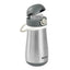 Beaba Stainless Steel Kids Water Bottle - Charcoal