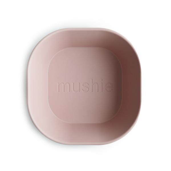 Mushie Square Dinnerware Bowl Set of 2 - Luna Baby Modern Store