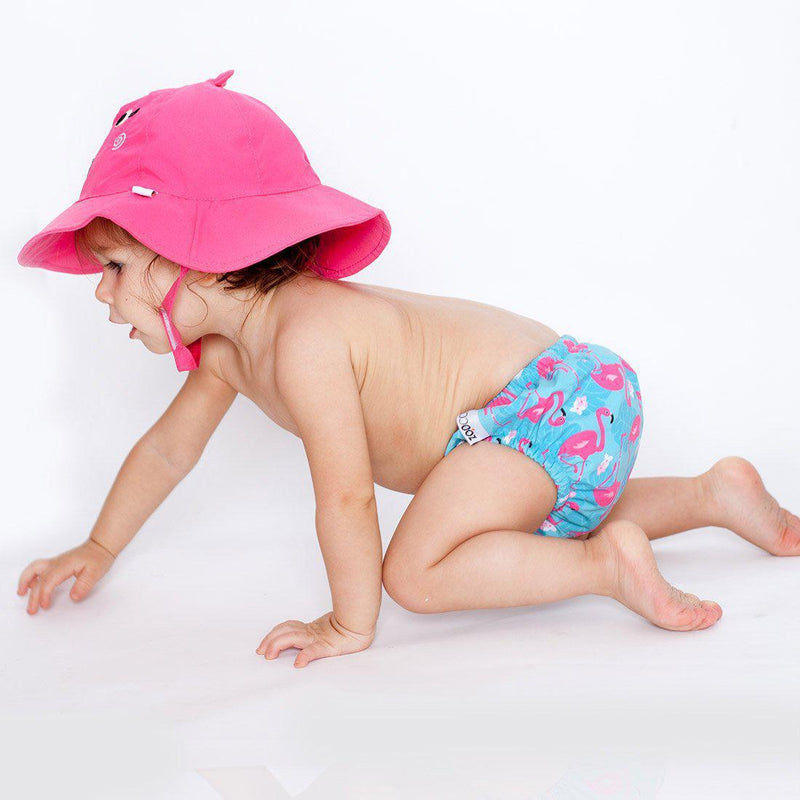 Zoocchini UPF50+ Baby Swim Diaper & Sun Hat Set - Luna Baby Modern Store