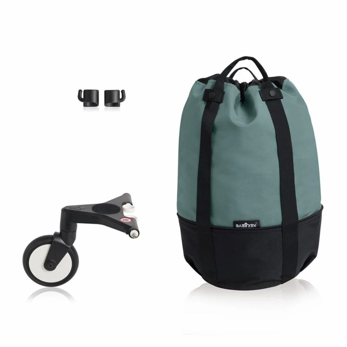 Babyzen Yoyo2 and Yoyo+ Rolling Bag - Aqua - Prevents Stroller Tipping